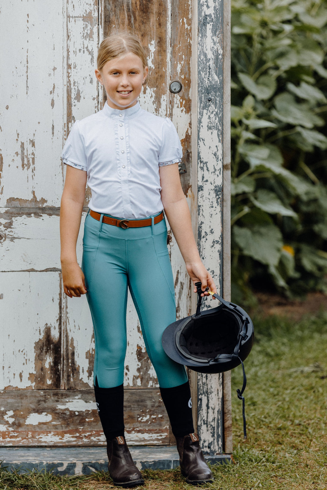 YR Riding Tights - Acqua