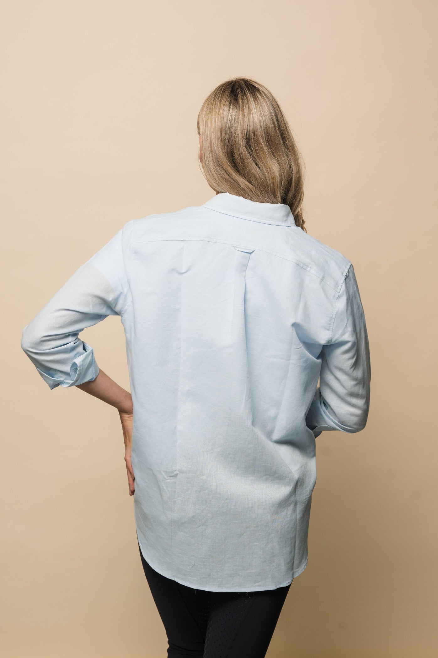 Linen Shirt - Cielo