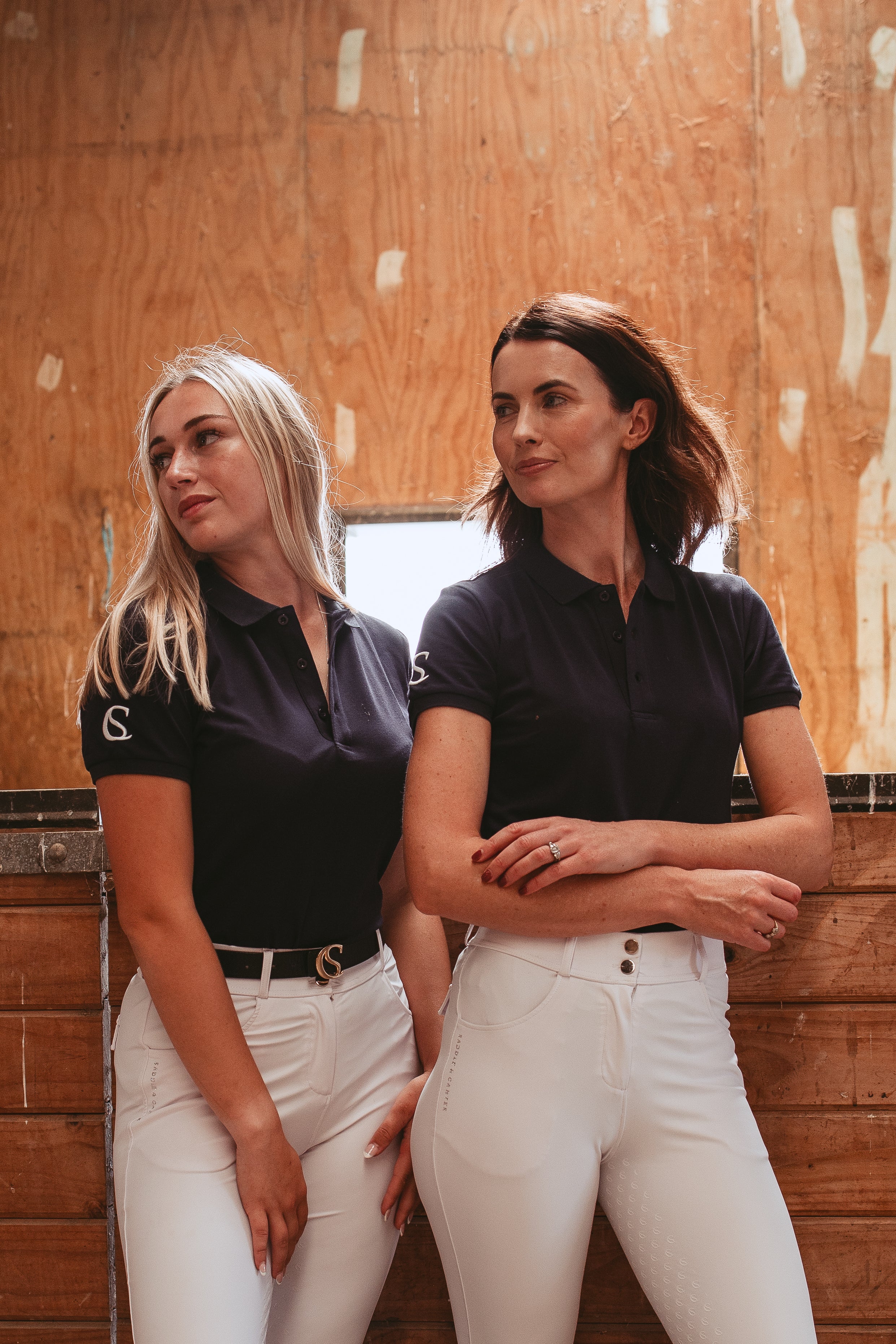 Riding Polo Shirt - Azzuro