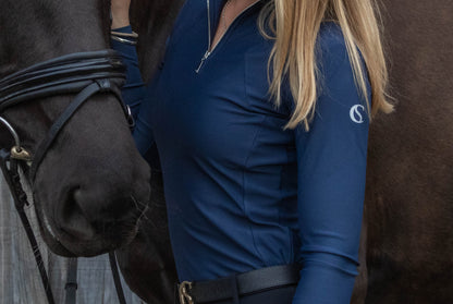 Riding Top - Azzuro