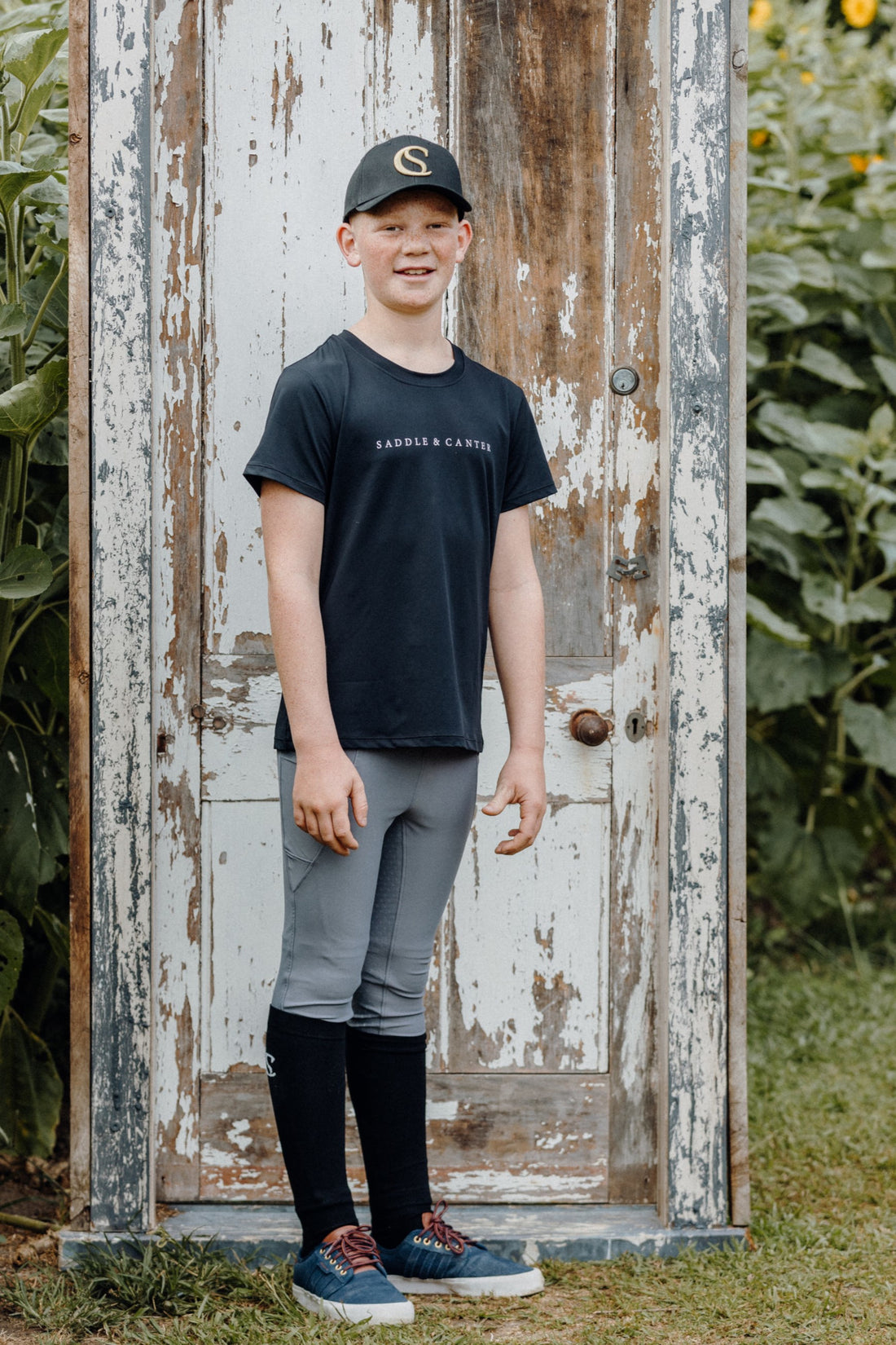Boys Riding Leggings - Perla