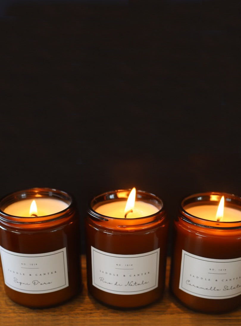 Hand Poured Scented Candle - Sogni d’Oro