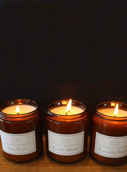 Hand Poured Scented Candle - Sogni d’Oro