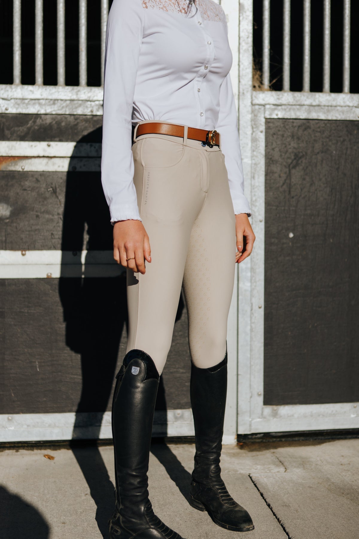 Chiara Show Breeches - Latte