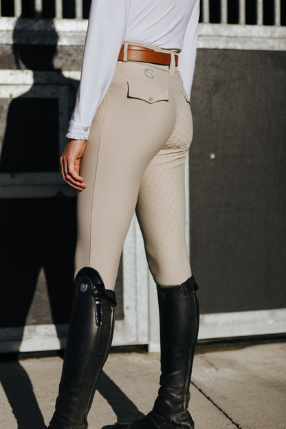 Chiara Show Breeches - Latte