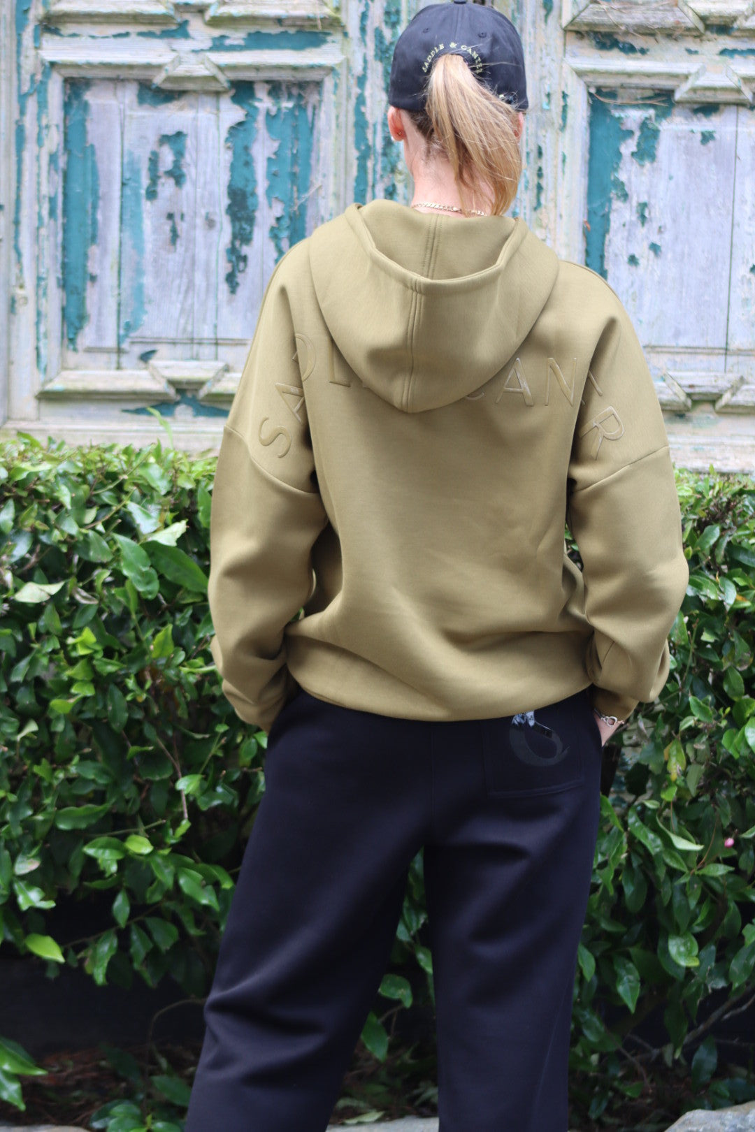 Casa Oversized Hoodie - Oliva