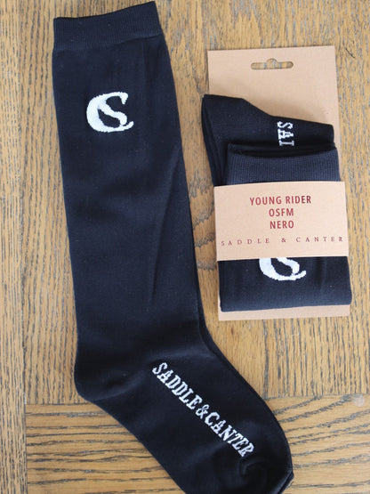 YR Riding Socks - Nero