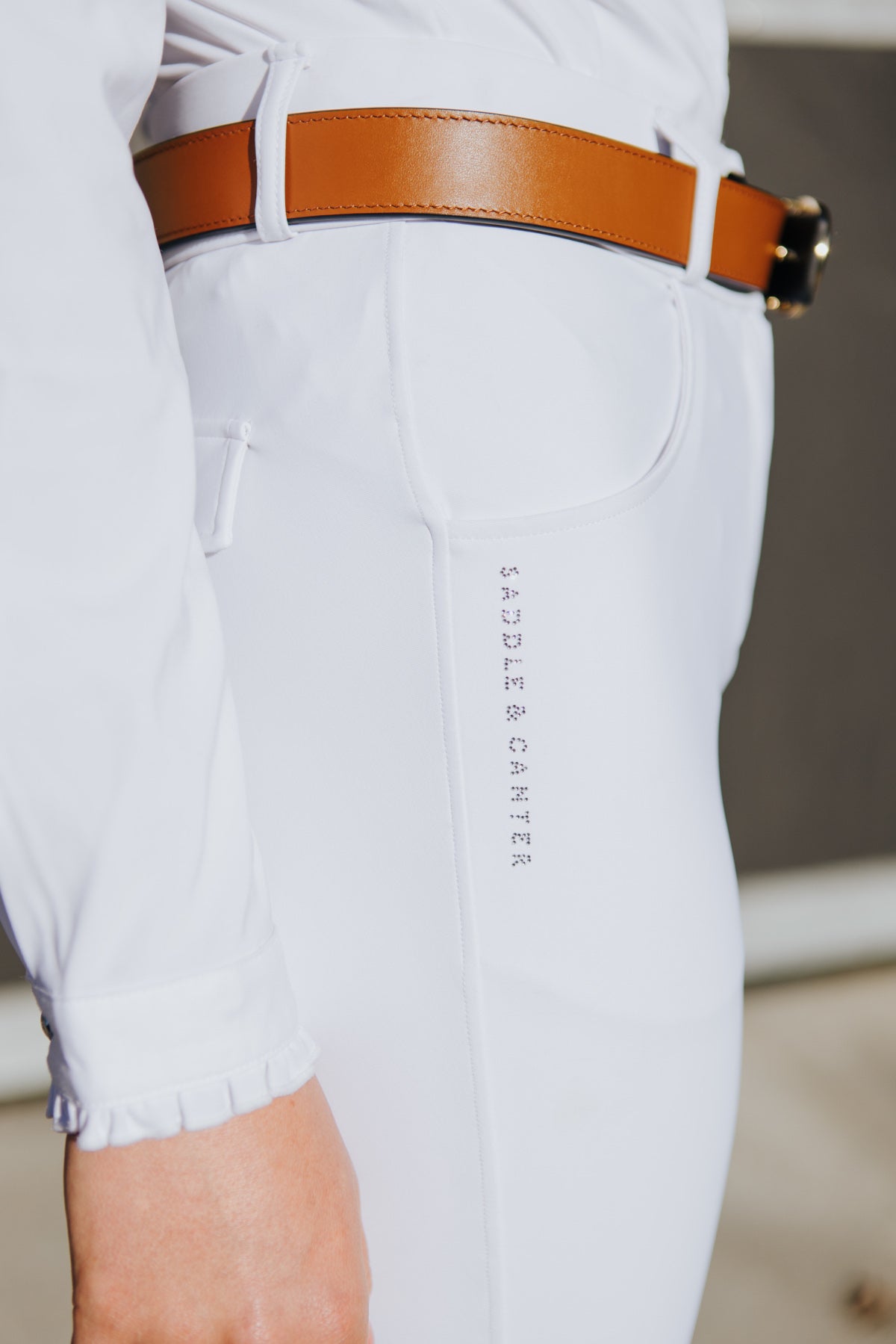 Chiara Show Breeches - Bianca