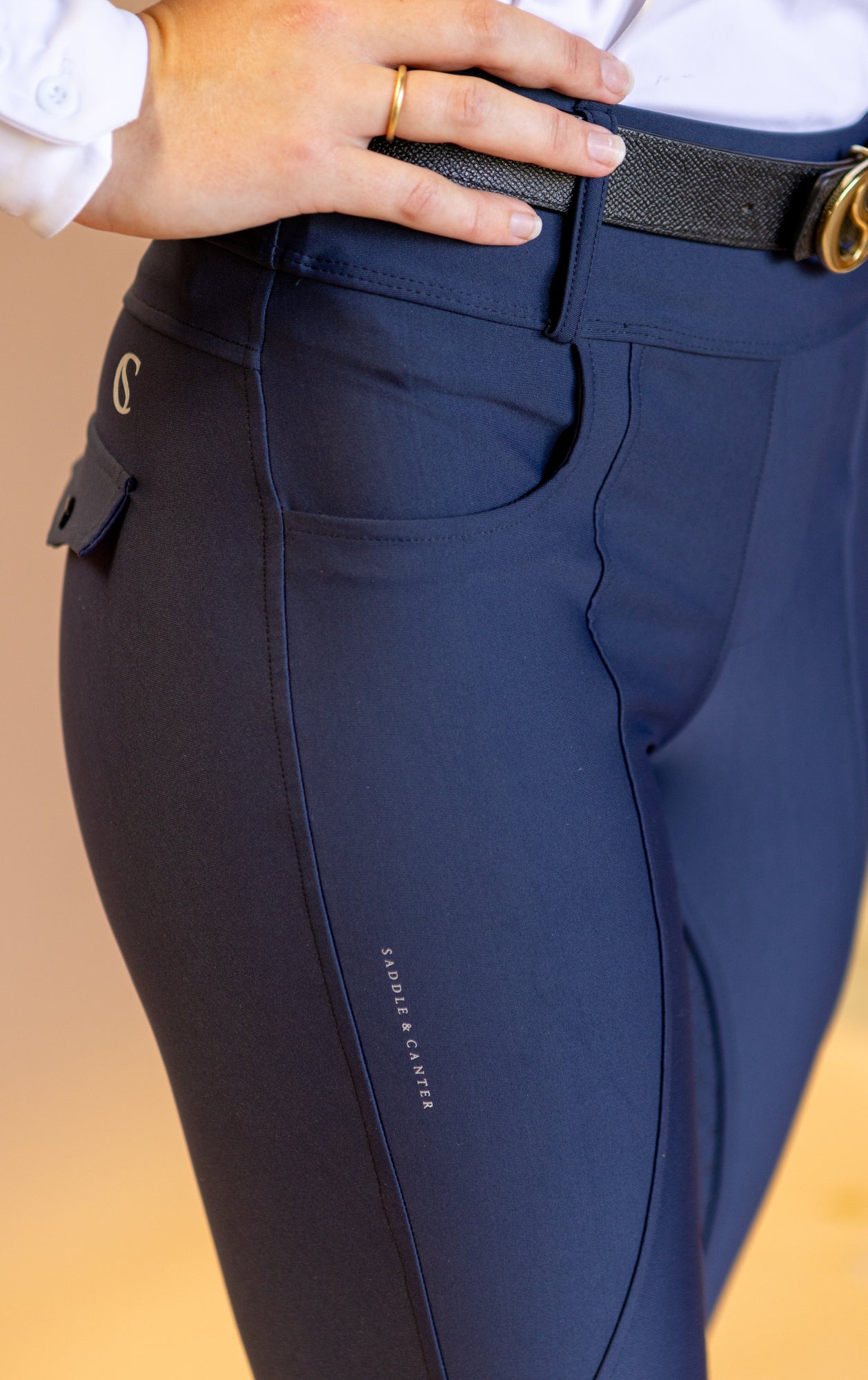 Tuscany Compression Breeches - Azzuro