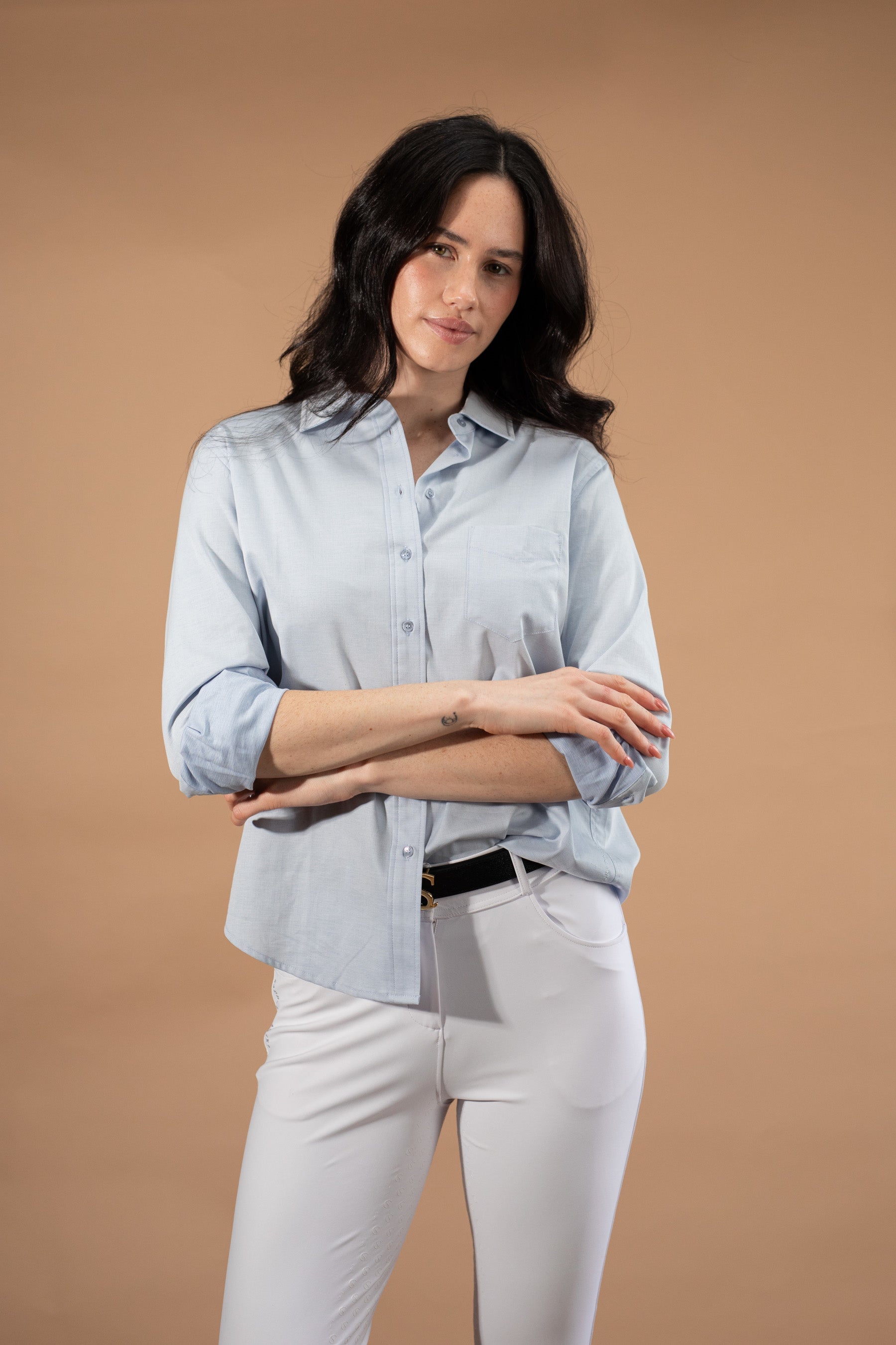 Linen Shirt - Cielo