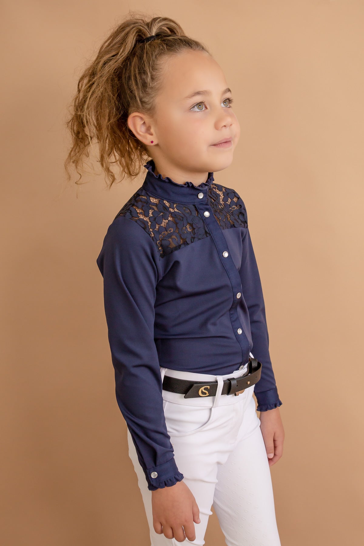 YR Milana Show Shirt - Azzuro